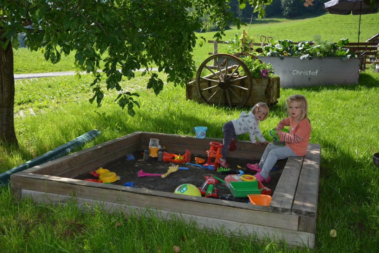 Bauernhof Schneider Appartement Egg Buitenkant foto
